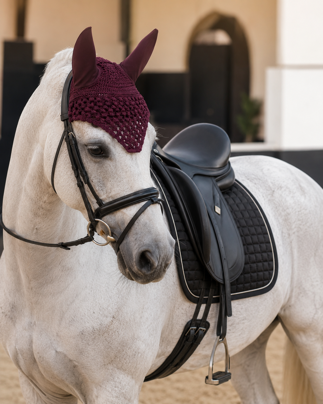 Bonnet Cheval Bubble Victoria | Bonnet anti-mouches haut de gamme