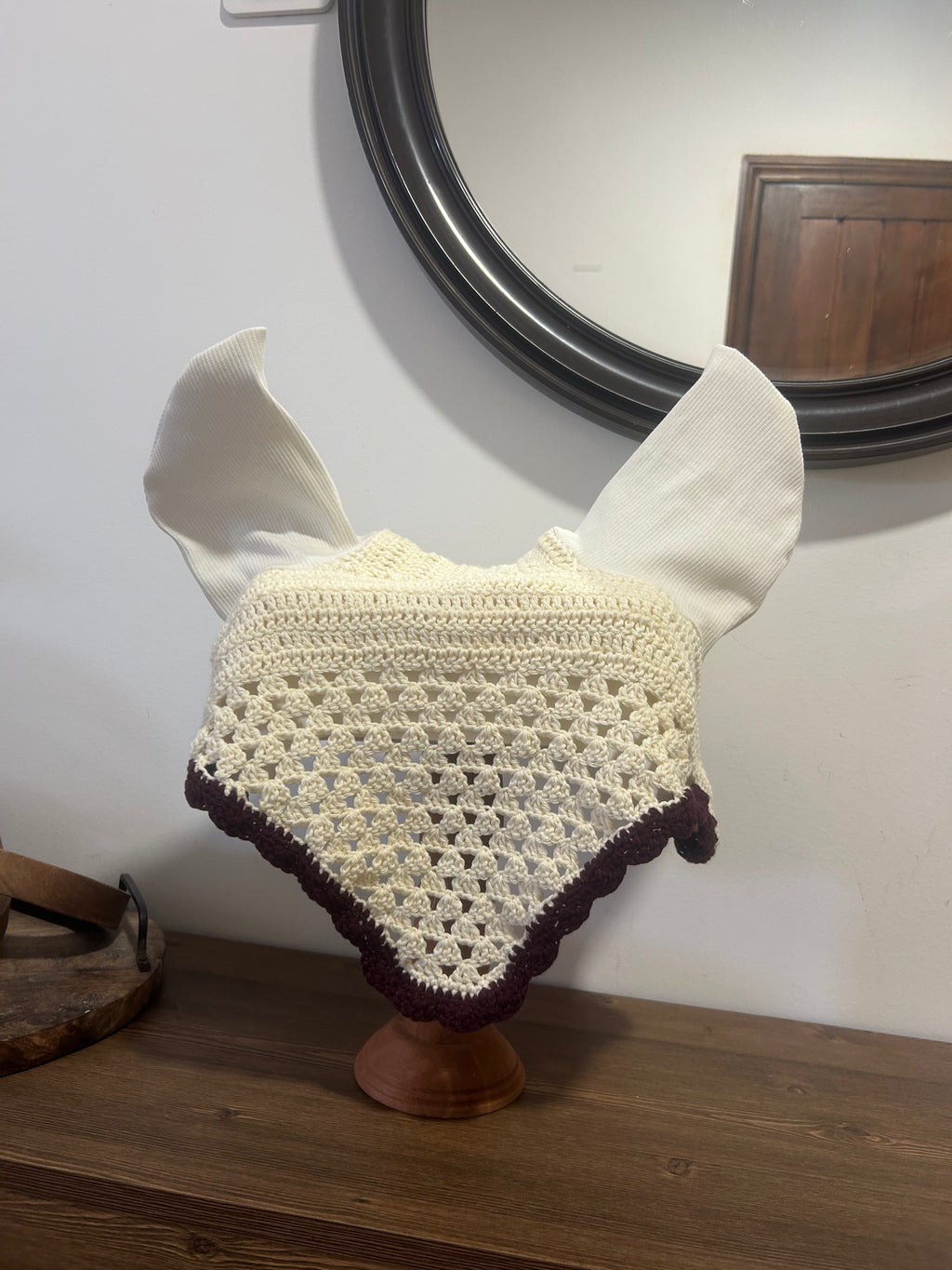 Précommande | Bonnet Cheval Victoria Bicolore | Bonnet anti-mouches haut de gamme